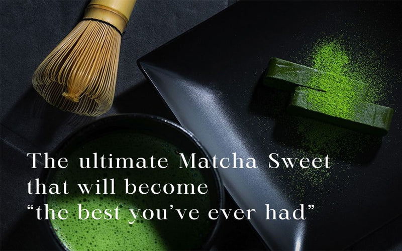 <NEW> Rich Izumo Matcha Chocolate Terrine with sprinkled Matcha powder