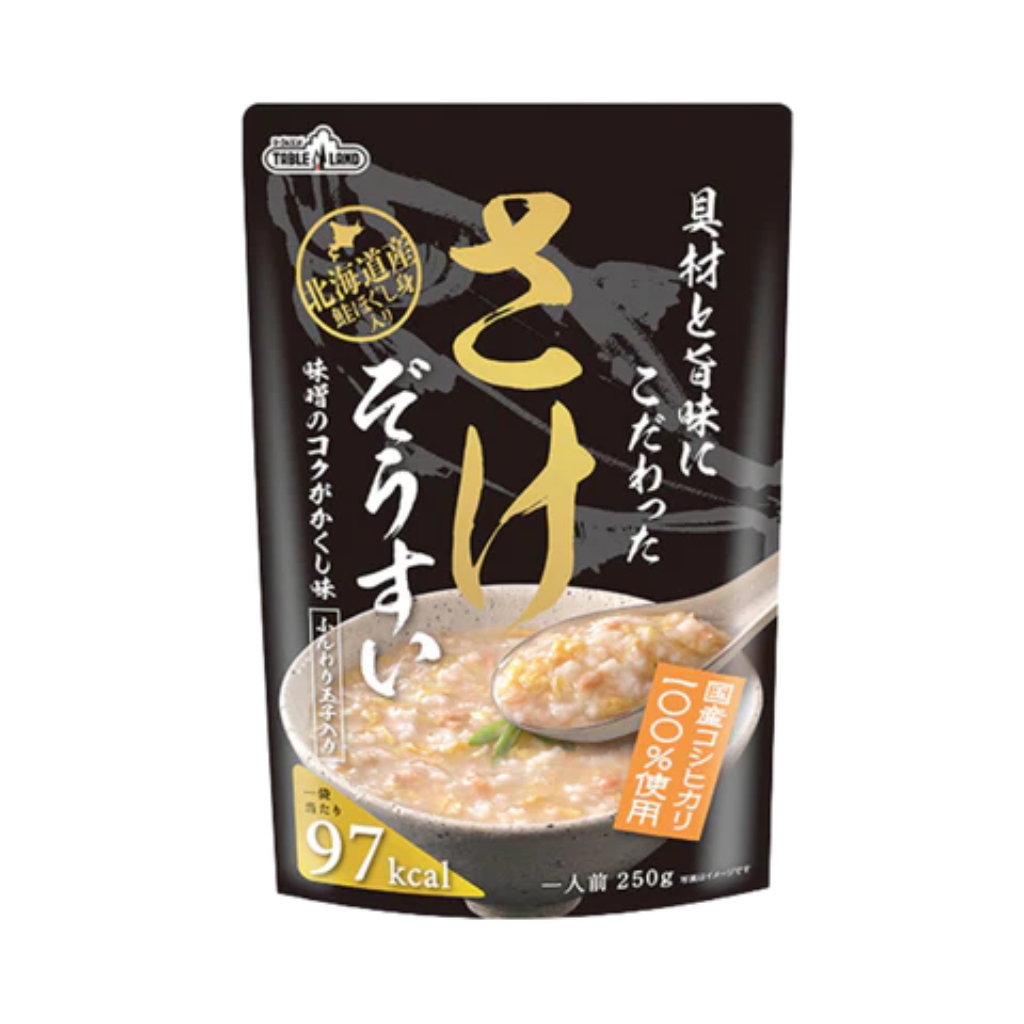 100% Japanese Koshihikari Rice Seafood Porridge Bundle (2 Salmon and 2 Scallops)