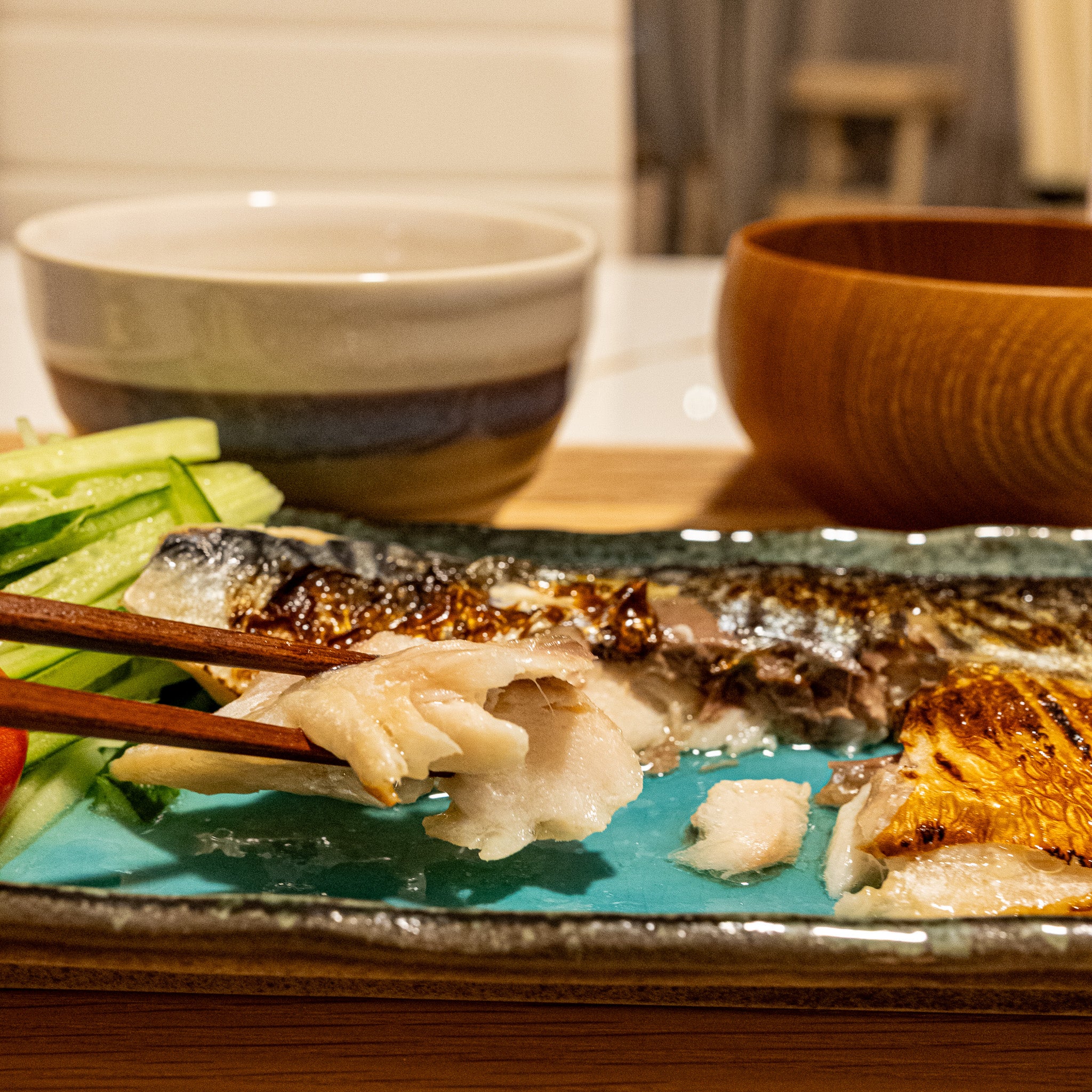 HEARTH Saba Shiokoji Yaki (Sjio Koji Grilled Mackerel - 鯖の塩麹焼)