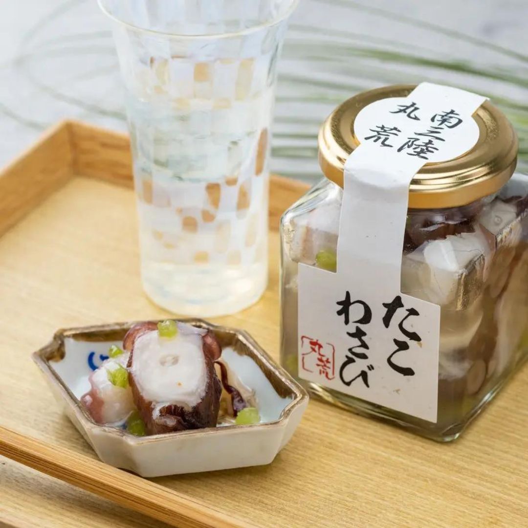 Takowasa - Thick Sliced Octopus seasoned with Wasabi root