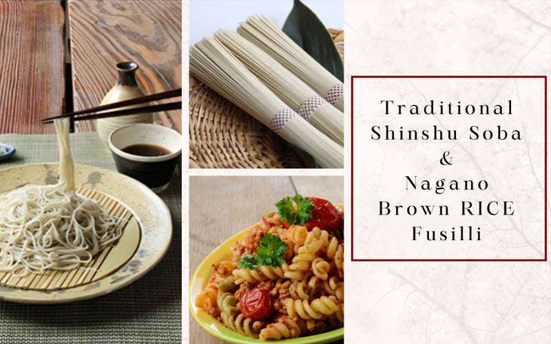 [New] Shinsu Soba and Brown Rice Fusilli