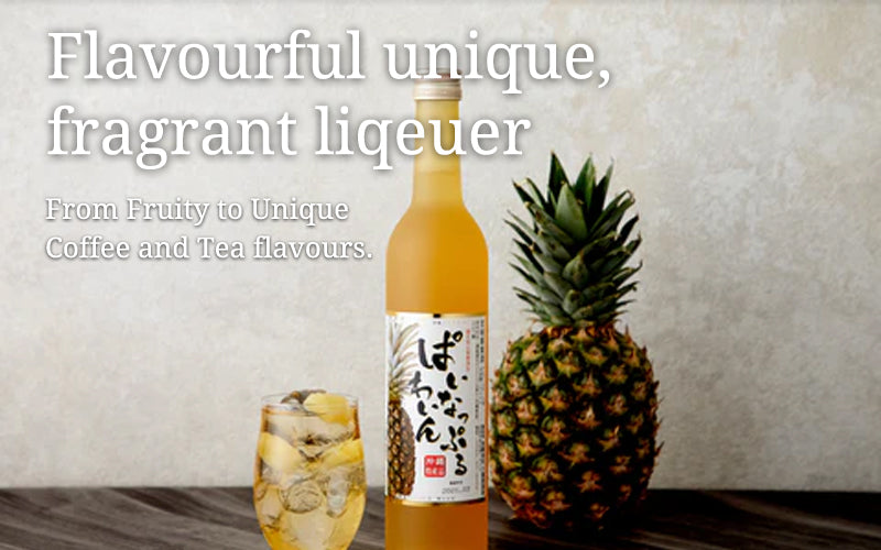 Easy-to-drink Liqueurs from Fruity Yuzu to Unique Tea and Coffee