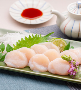 [Sashimi-grade] ]Frozen Hokkaido Scallops - Thick, Rich and Sweet (1kg)