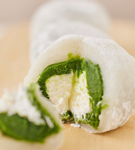 Kyoto Uji Matcha Mochi Nama Daifuku - 抹茶もち生大福 (4pcs)