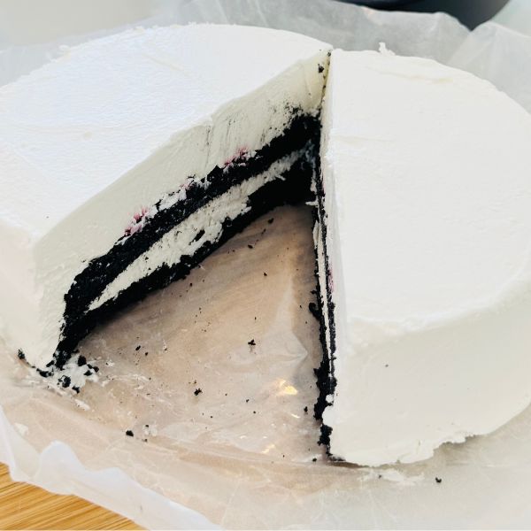 Hokkaido Black Cheesecake (handmade from 100 year old confectionary shop in Hokkaido)