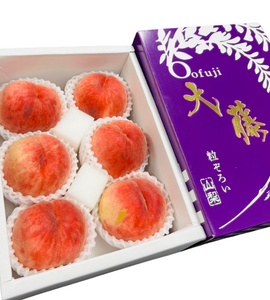 [Pre-Order] Oofuji Peaches 大藤の桃 / 1.5kg, 5-6pcs