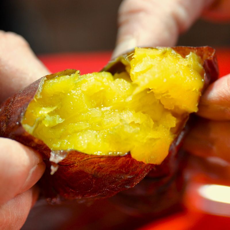 Baked Japanese Sweet Potatoes (Yaki Imo)