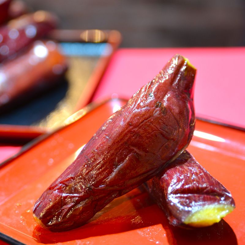 Baked Japanese Sweet Potatoes (Yaki Imo)