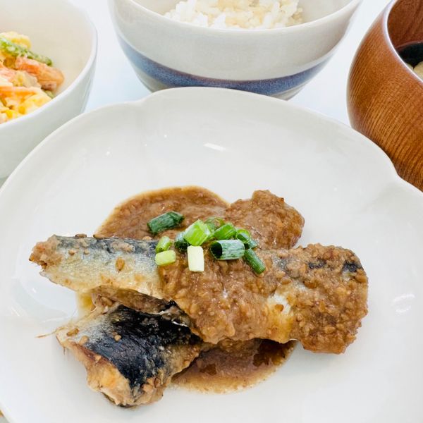 Savory Japanese Sardine in Rich Sesame Sauce