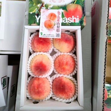 [Pre-Order] Greenhouse Peaches - ハウス桃 / 2kg, 5piece