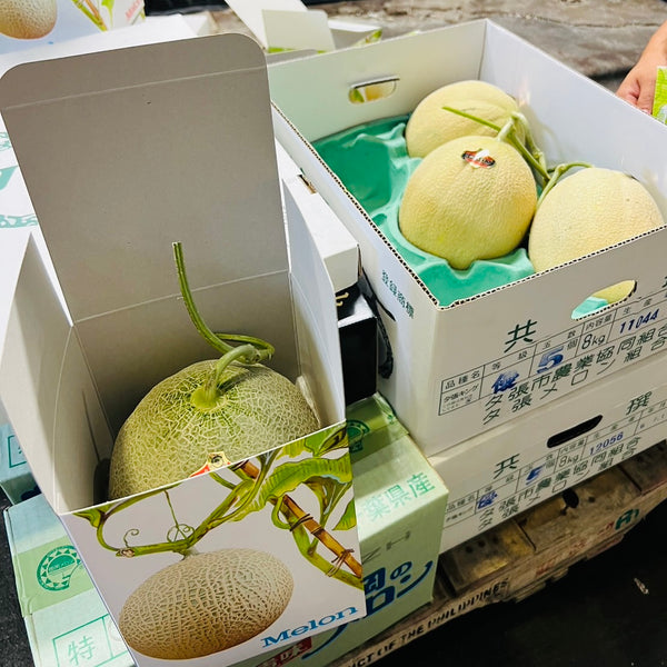 [Pre-Order] Hokkaido Red Melon 北海道赤肉メロン / 1.3kg, 1 piece