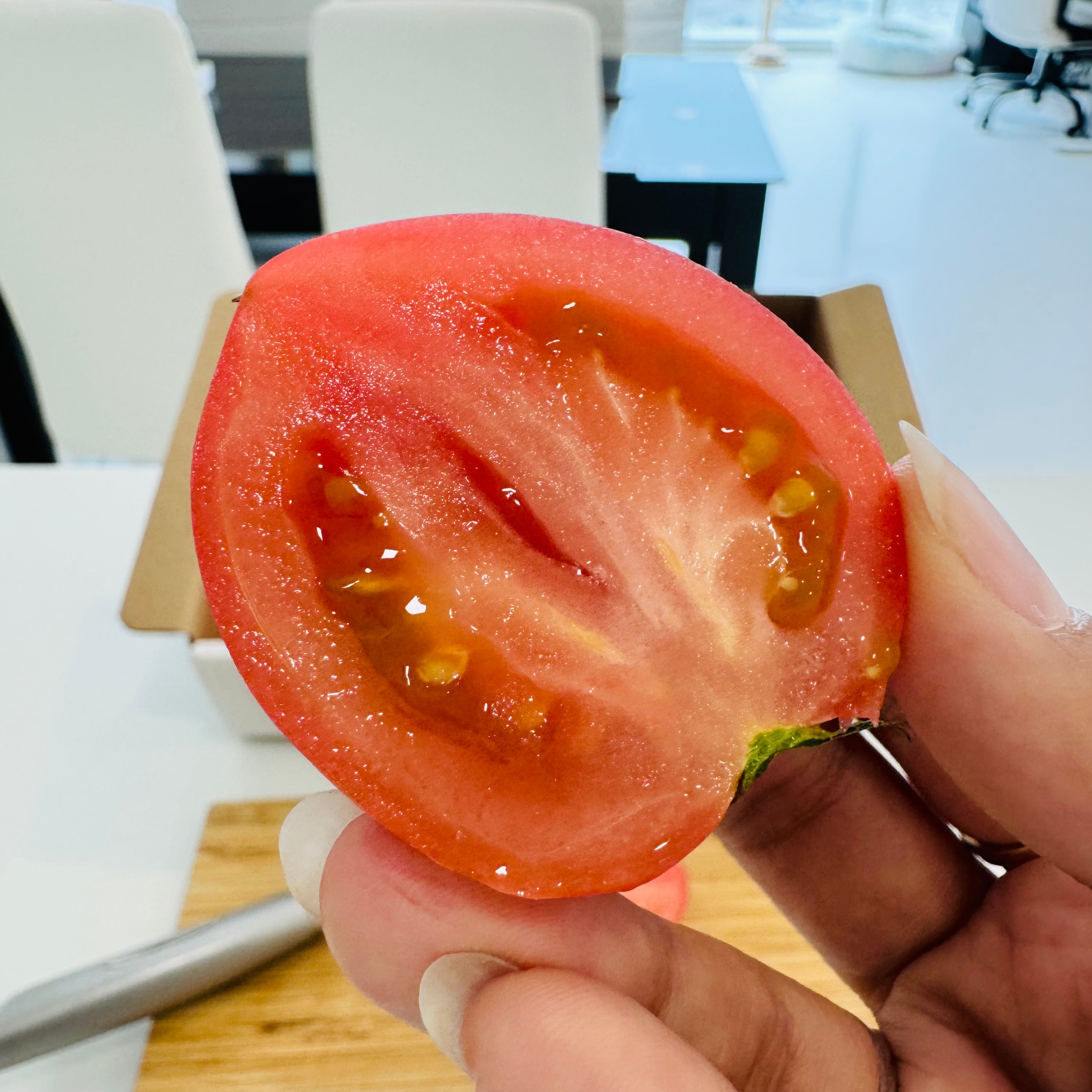 [Pre-Order] Hokkaido Fruit tomatoes フルーツトマト / 1kg, 10-12pcs/ 10~12個 1箱