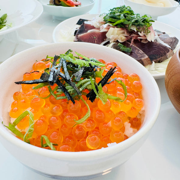 [Sashimi Grade] Soy Sauce-marinated Ikura (Salmon Roe) from Sanriku (160g)