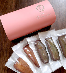 SWEETS-X | Premium Crafted Financier (30% lower in sugar) x 5 pieces (Matcha x 3 & Original x 2)