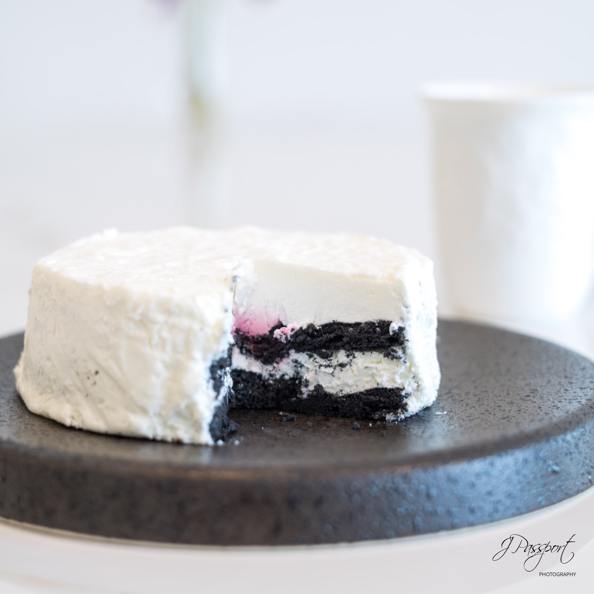 Hokkaido Black Cheesecake (handmade from 100 year old confectionary shop in Hokkaido)