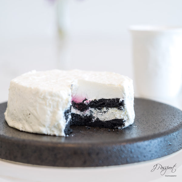 Hokkaido Black Cheesecake (handmade from 100 year old confectionary shop in Hokkaido)