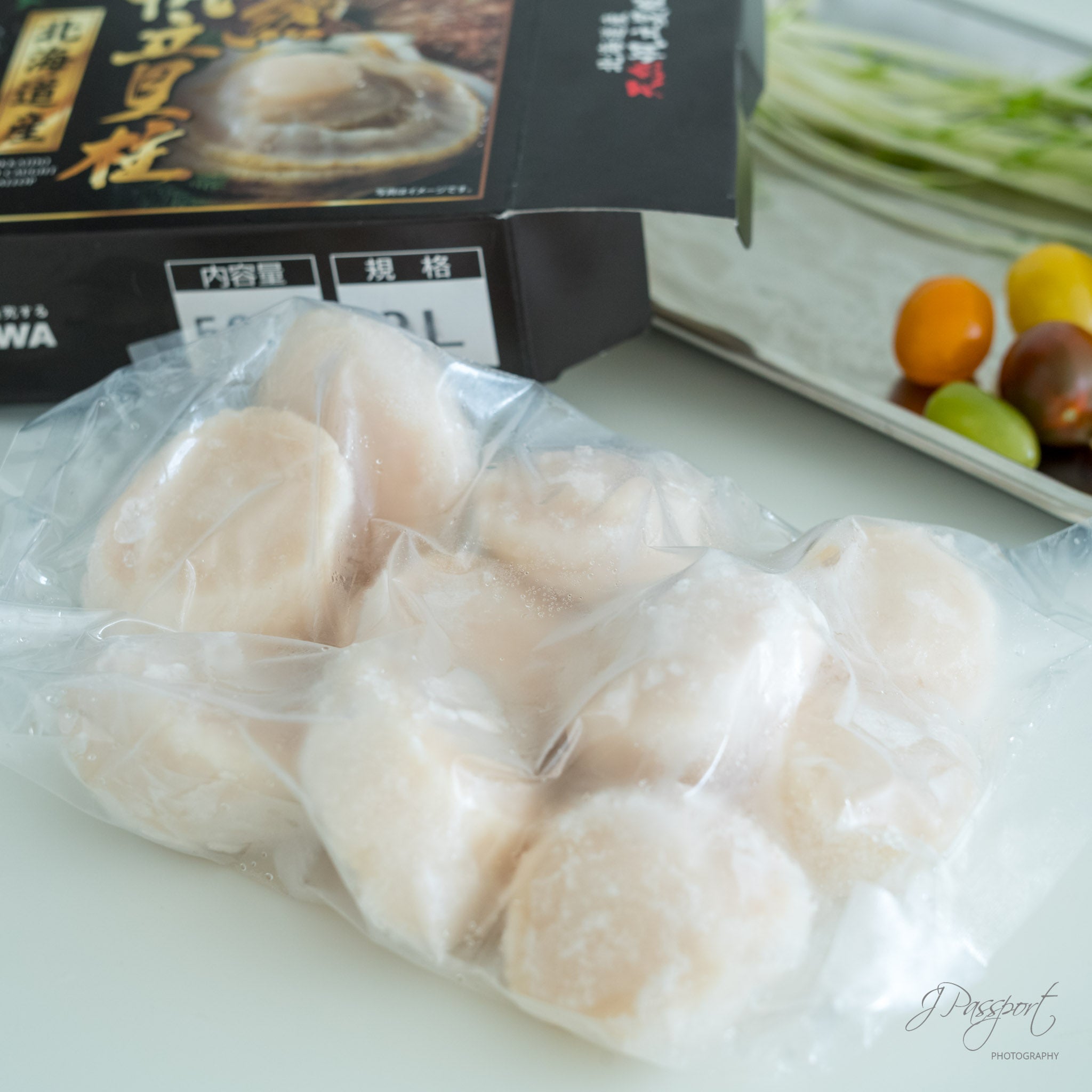 2L Size Hokkaido Scallop / Sashimi Grade -500g (Tunnel-Freezer)