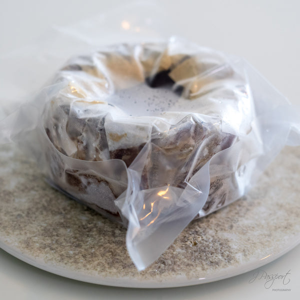 Chocolate Basque Cheesecake with Dainagawa Sake Lees