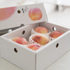 [Air Express] Fukuoka Premium Peach Gift Box (Akashu Grade) | Approx. 1kg (4–5 Peaches)
