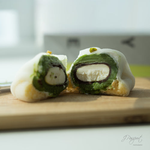 Pistachio & Cream Cheese DAIFUKU MOCHI– 3pcs