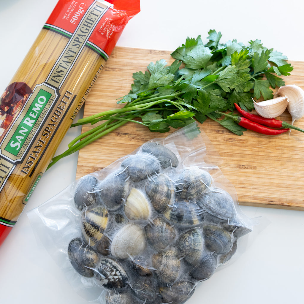 Japanese Asari Clams (Pre-purged & Frozen) -  300–320g