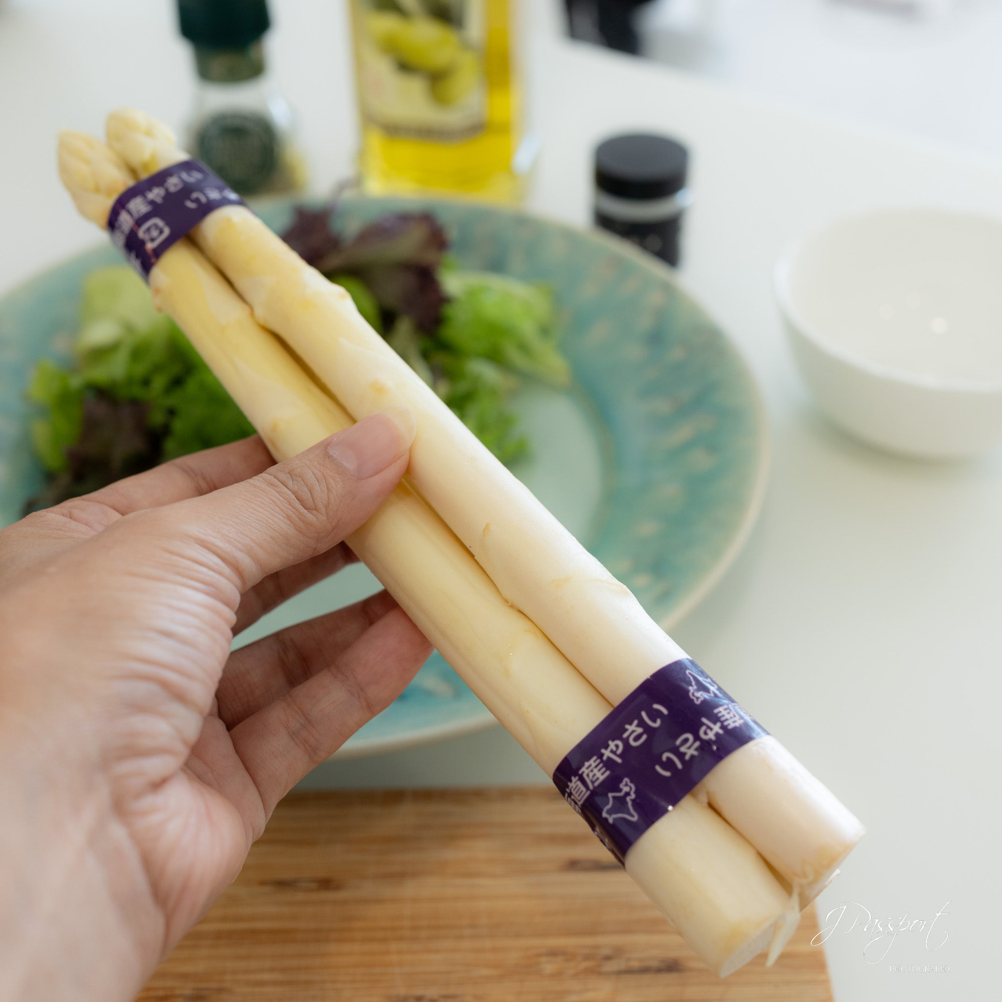 [Air Express] Hokkaido White Asparagus - 3pc/pkt