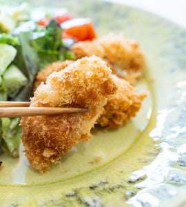 Harima-Nada Fried Oysters (Large, 1-Year Oysters | 6 pcs)