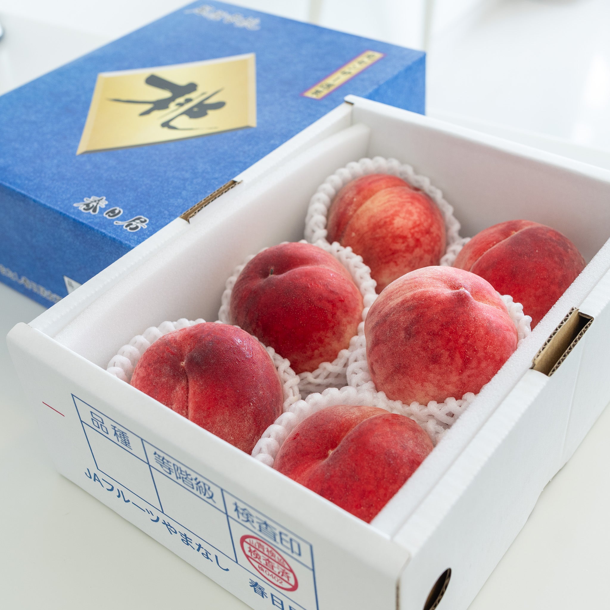 [Air Express] Kasugai Premium White Peach Gift Box (Premium/ 6pcs / ~1.4kg)