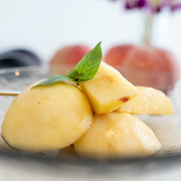 [Air Express] Yamanashi Goshō Pink Peaches ±1.5kg (5–7 pcs/box)