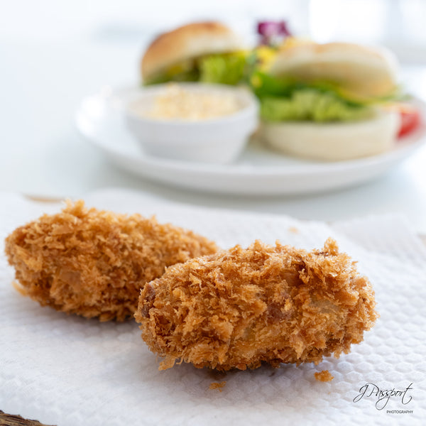 Harima-Nada Fried Oysters (Large, 1-Year Oysters | 6 pcs)
