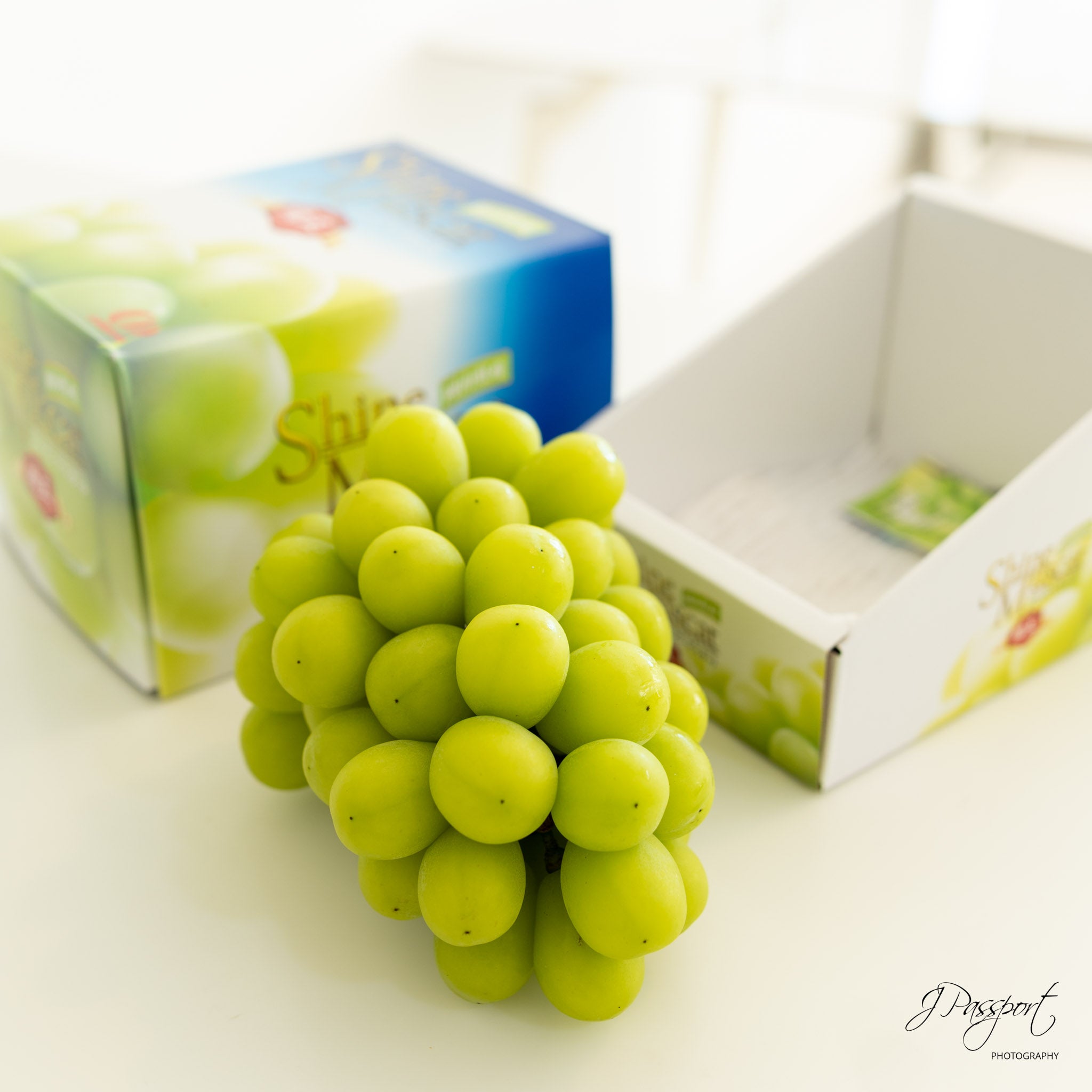 [Air Express] Japanese Premium Shine Muscat — ±700g/pkt (Gift Box)