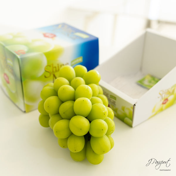 [Air Express] Japanese Premium Shine Muscat — ±700g/pkt (Gift Box)