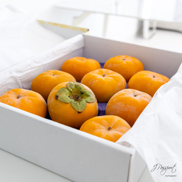 [Air Express] Japanese Premium Persimmons — 7–9pc/box (Gift Box)