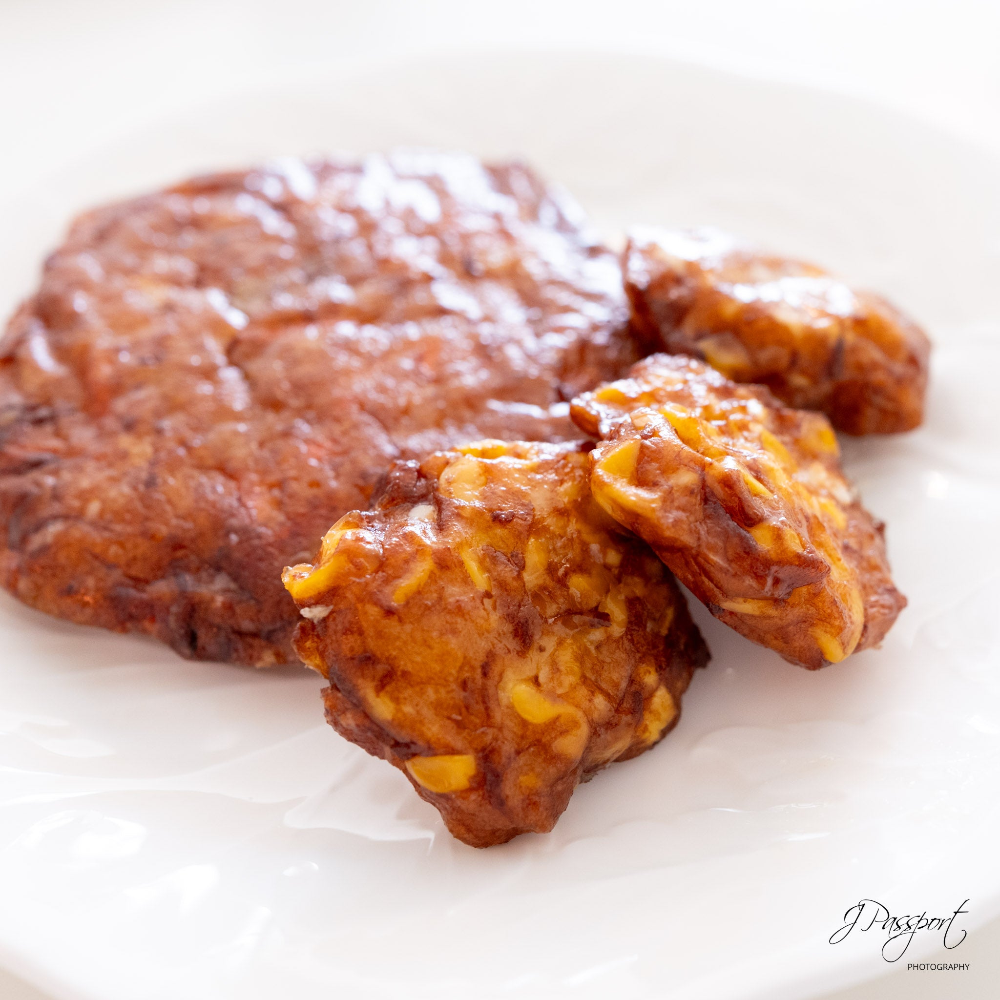 Corn Chigiri-age — Sweet & Savory Hand-Torn Fish Cakes