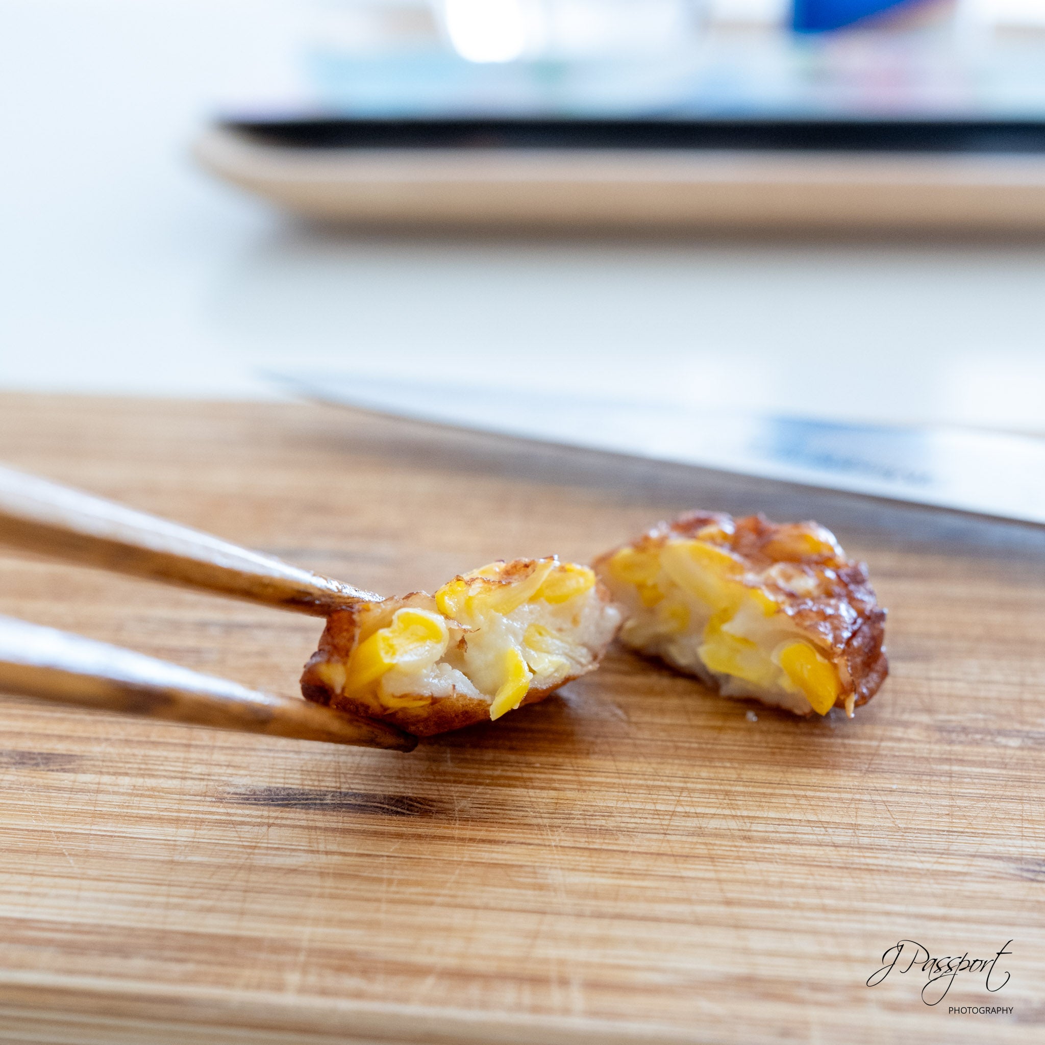 Corn Chigiri-age — Sweet & Savory Hand-Torn Fish Cakes