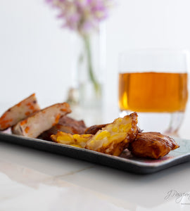 Corn Chigiri-age — Sweet & Savory Hand-Torn Fish Cakes