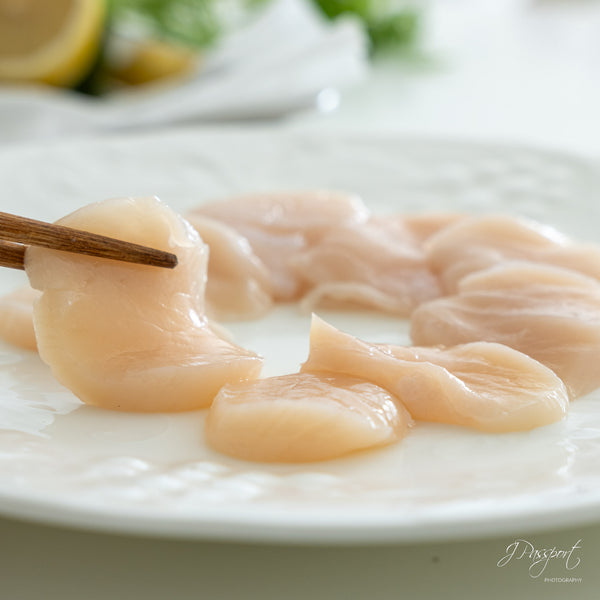 2L Size Hokkaido Scallop / Sashimi Grade -500g (Tunnel-Freezer)