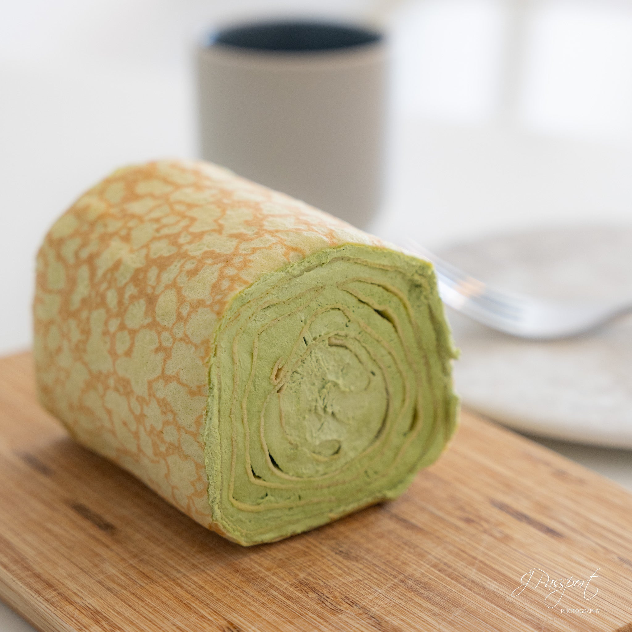 Uji Matcha Mille Crepe Roll