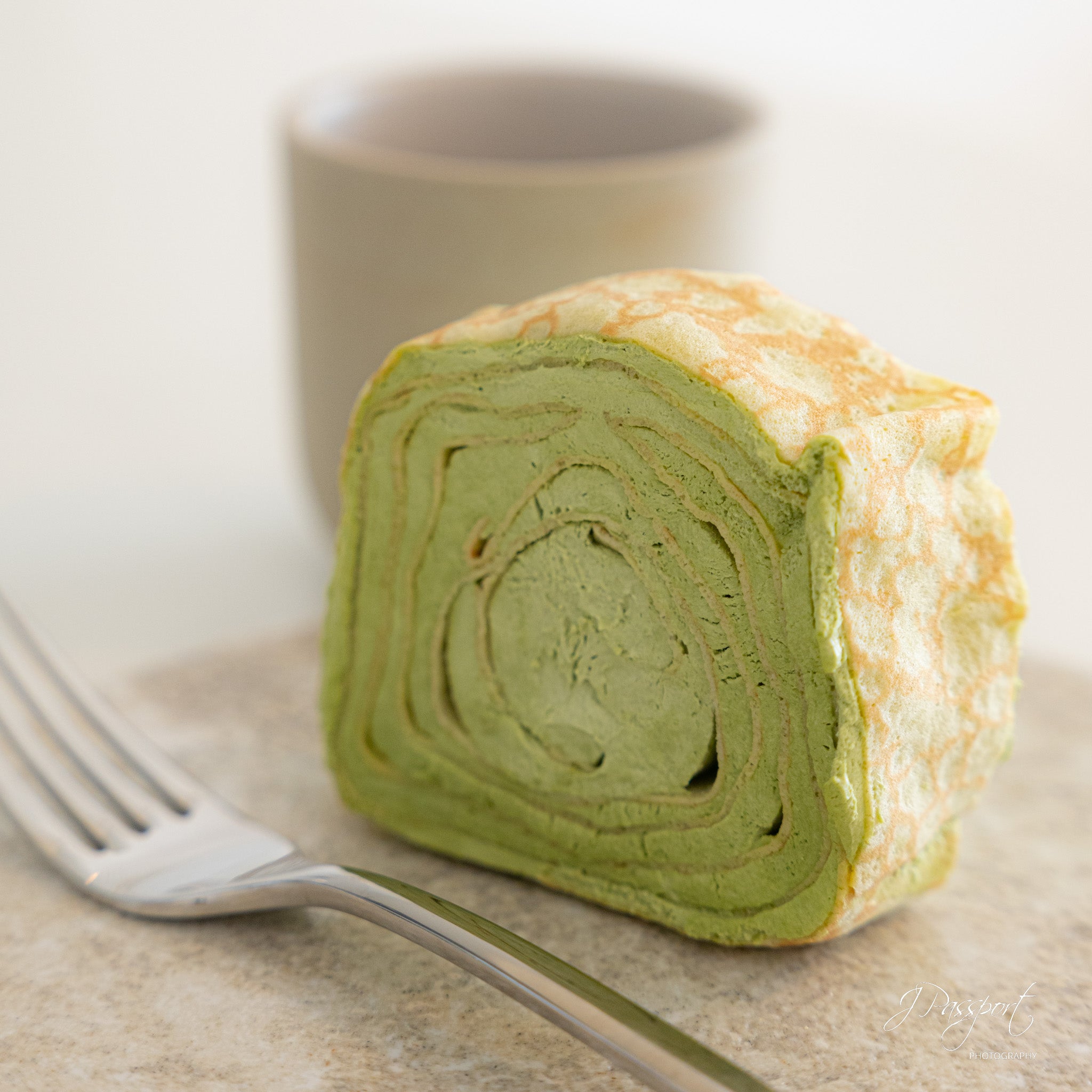 Uji Matcha Mille Crepe Roll