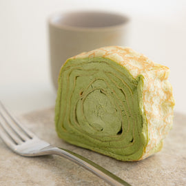 Uji Matcha Mille Crepe Roll