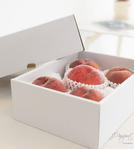 [Air Express] JX Premium Grade Japanese Peaches Gift Box | Approx. 1.5kg (4–5 Peaches)