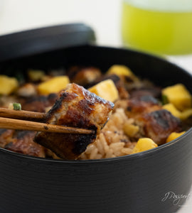 UNAGI TAMAGO DONABE RICE