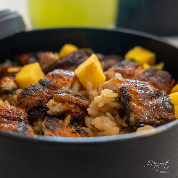 UNAGI TAMAGO DONABE RICE