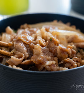 PORK SHOGAYAKI DONABE RICE