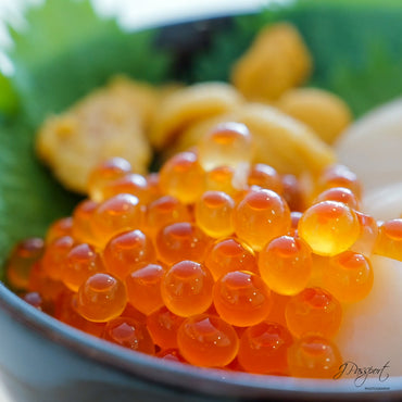 [Sashimi Grade] Soy Sauce-marinated Ikura (Salmon Roe) from Sanriku (160g)