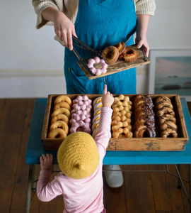 Mommy's Homemade Old-Fashioned Doughnuts