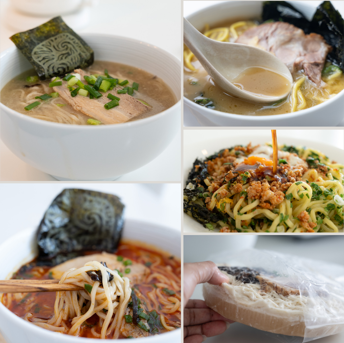 THE FROZEN RAMEN TRIAL SET (5 Bowls)