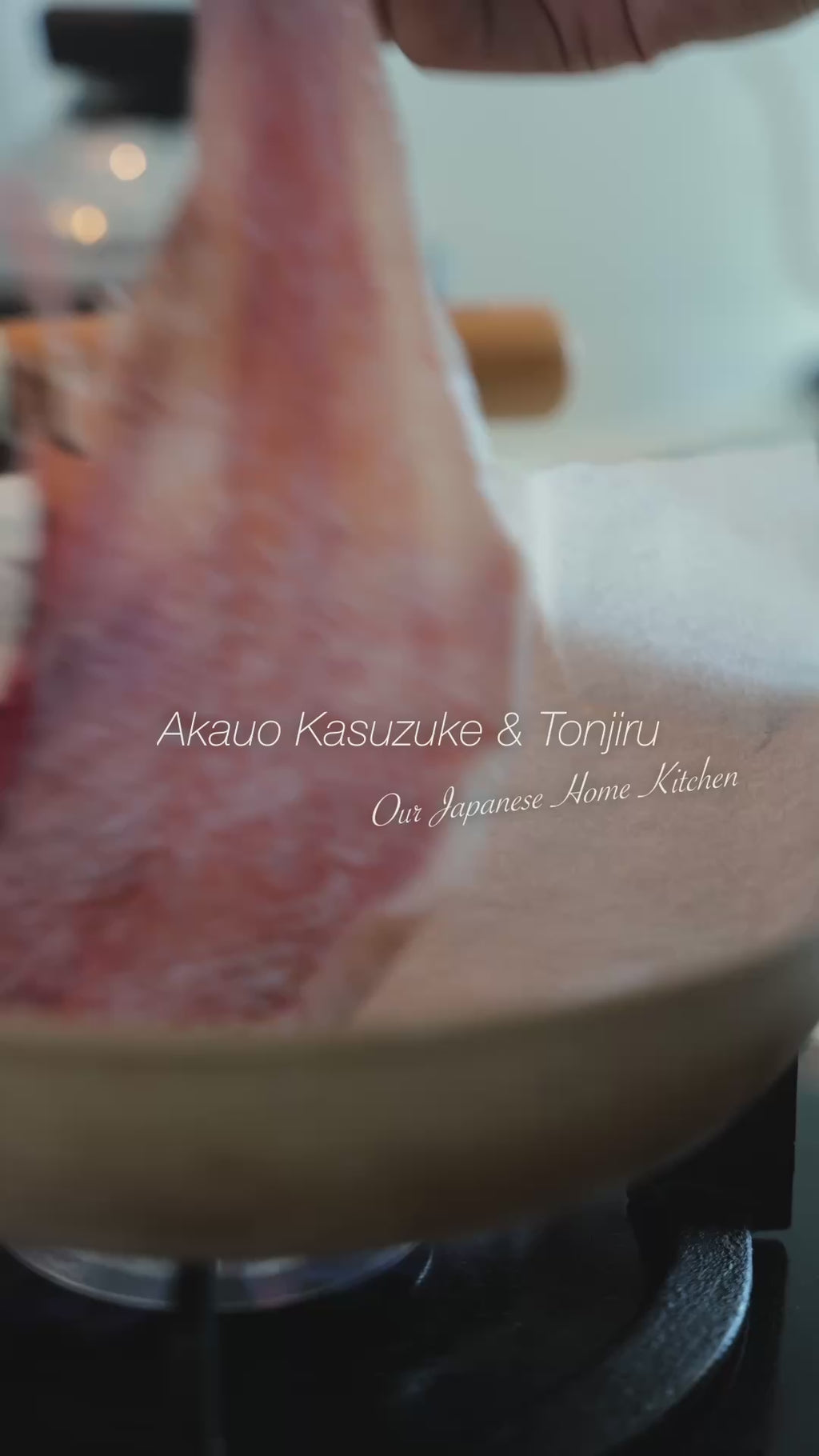Japanese Akauo Kasuzuke (Marinated in Sake Lees)