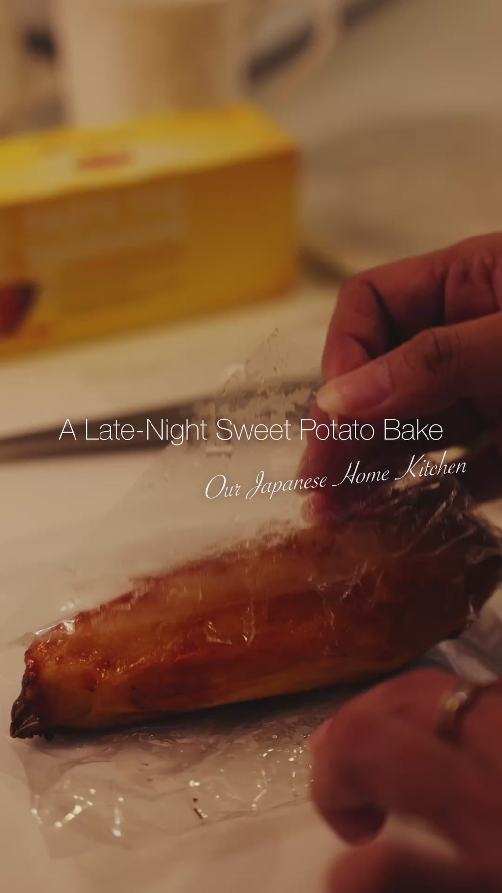 Japanese Sweet Potato Butter Bake