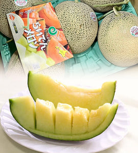 [Pre-Order] Hokkaido Green Melon - RAIDEN 青肉らいでんメロン / 1.3-2kg, 1 piece